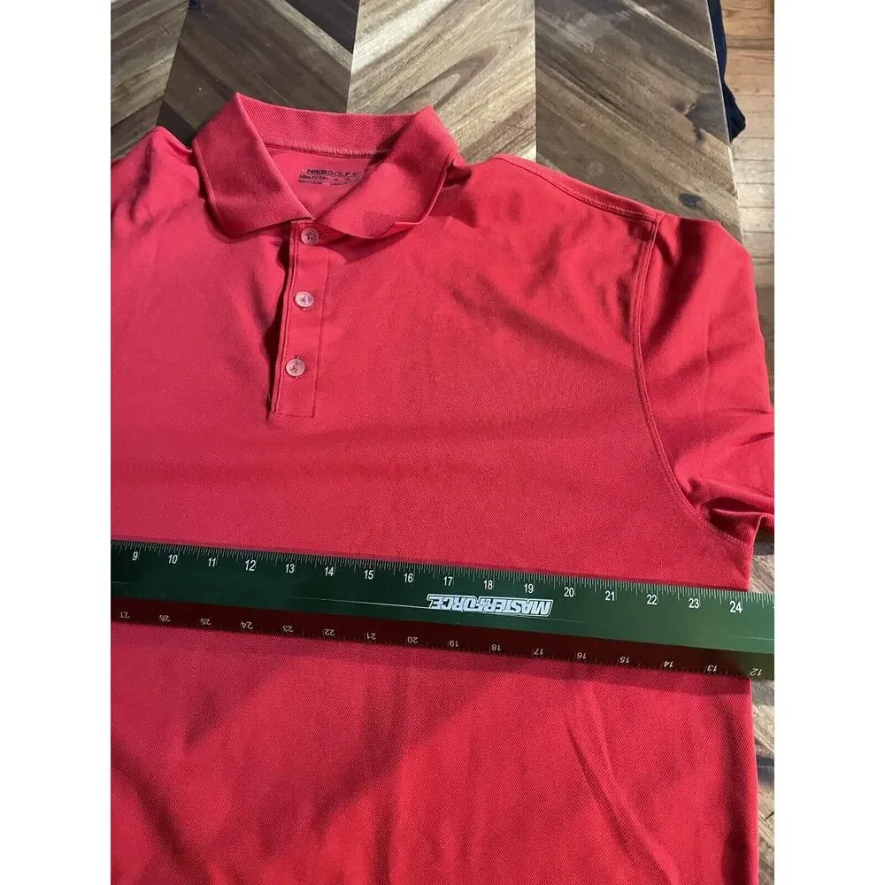 Nike Golf Shirt Tour‎ Performance Dri-Fit Polo Athleasure Athletic Mens XL